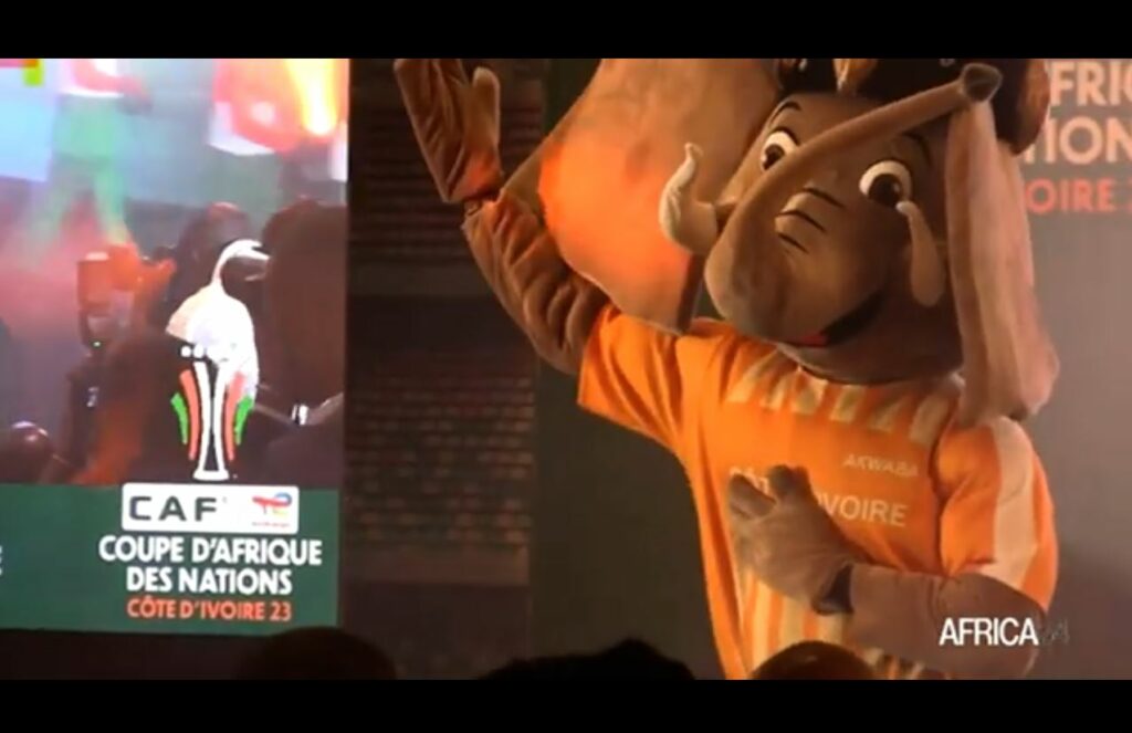 Football AKWABA la nouvelle mascotte de la CAN 2023 en Côte